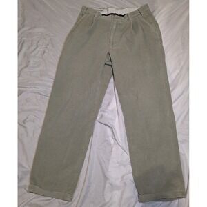 Orvis Men's Green Corduroy Cuffed Pants‎ Size 36